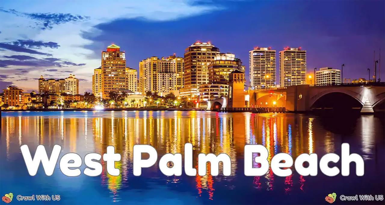 Lux Property Great For 1 To 8 Guests-Family Trip ,5Beds 2Rooms Staycation With Gym And Ev, Proximity To Downtown And Beaches West Palm Beach Exteriér fotografie